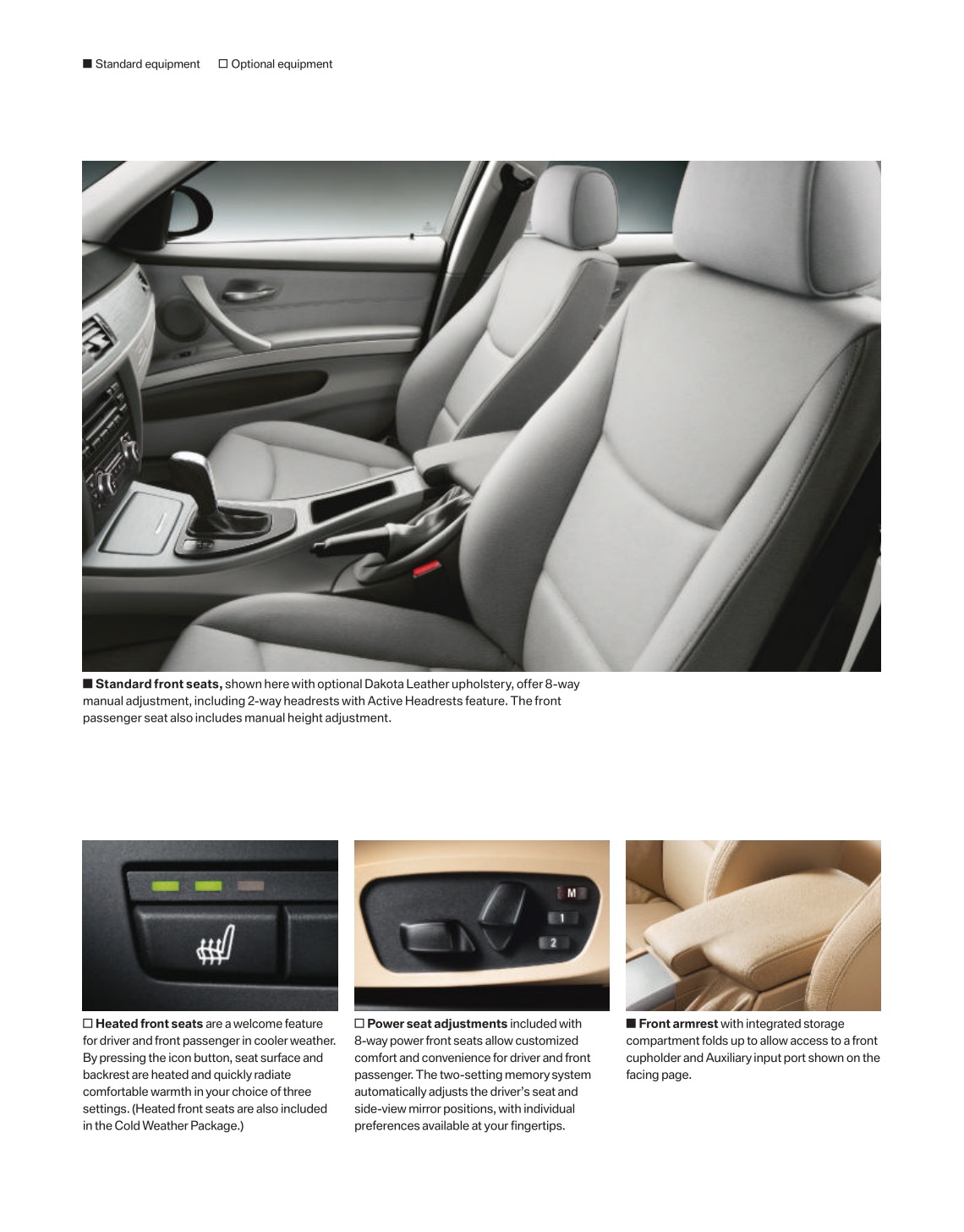 2009 BMW 3-Series Sedan Brochure Page 15